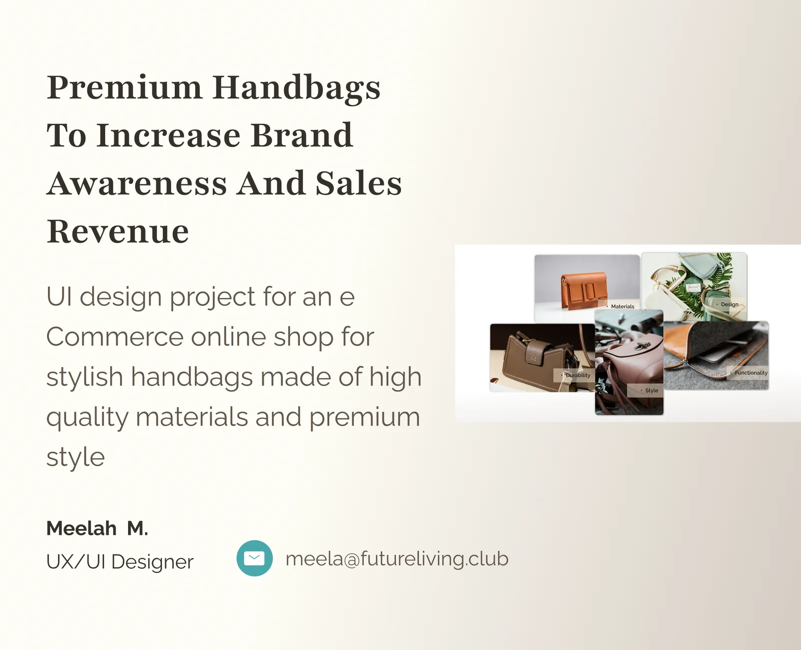 Showcase handbags project