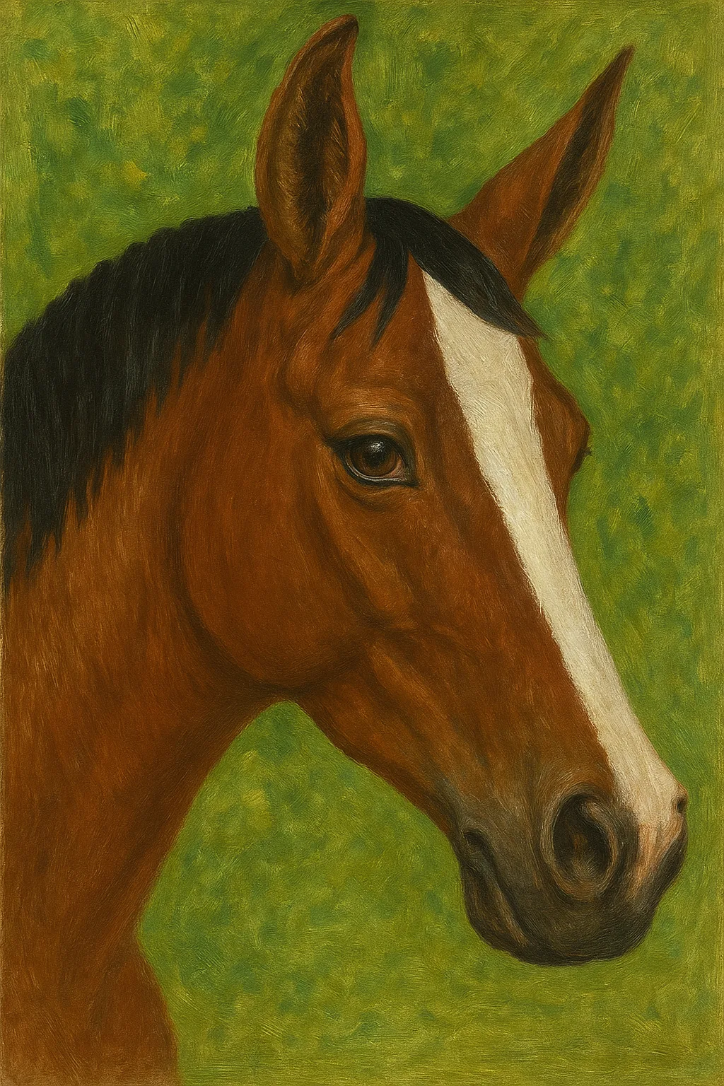 Classical Equestrian Portrait